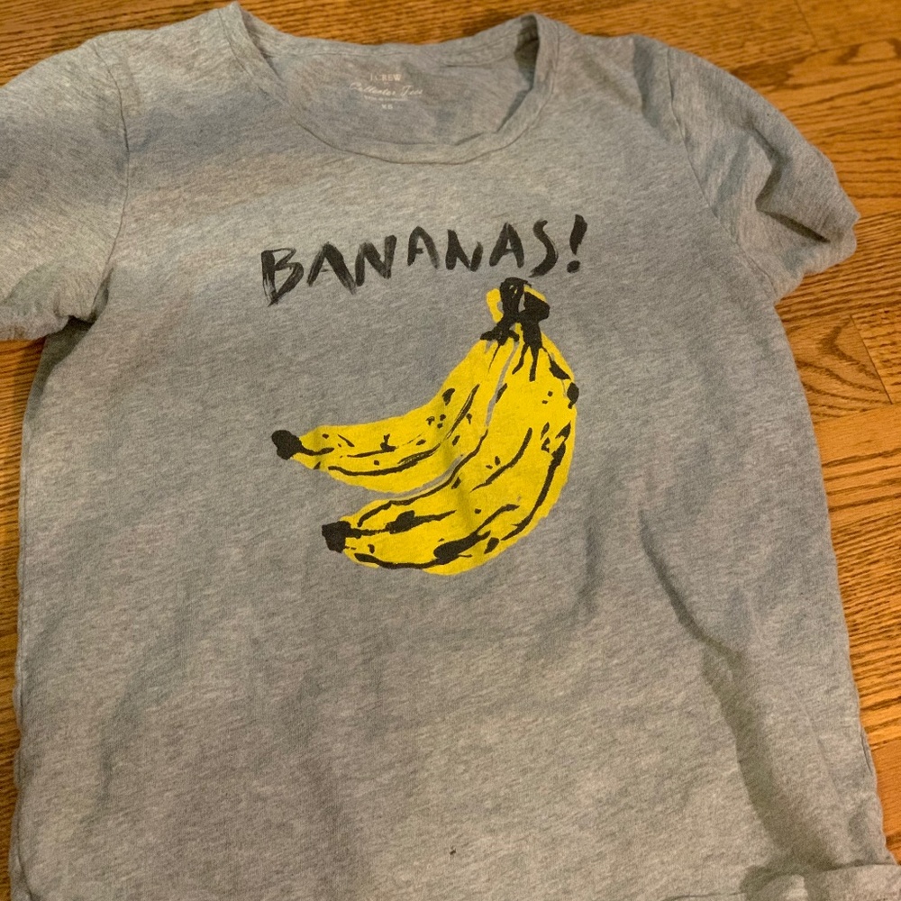 J. Crew Factory Bananas! T-shirt